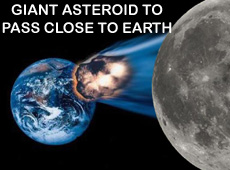 Giant asteroid to pass close to Earth
